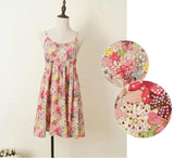 Women Summer Retro Vintage Beach Dress Cotton Sundress Vestidos Verano