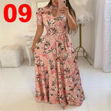 Fashion Digital Short Sleeve Printing Large Swing