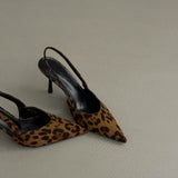 High-Heeled Black Bag Head Sandals Women To Increase The Spring And Summer Explosion Of Niche High-Grade High-End Temperament With Skirt Pointed Single