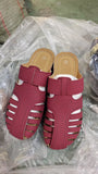 Casual Women's Slopes And New Sandals Women's Round Head Hollow Summer Bun With Cool