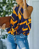 T-Shirt Fashion Beach Street Style Loose Summer Sleeveless Sexy V-Neck Top Casual Home Print Clothes