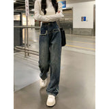 Zingj 2024 New Loose Straight Leg Pants Mop The Floor-Outfit