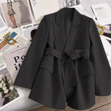 A Suit Jacket Woman In The Autumn Of 2025, The New Design Temperament Korean Version Of The Leisure Trend Green Suit