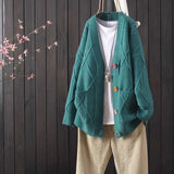 spring and autumn fashion new women's western style casual cardigan jacket solid color long-sleeved v-neck