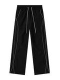 Zingj Overalls For Men And Women's Fashion Logo Straight Jazz Dance Summer Thin Speed Dry Casual Versatile