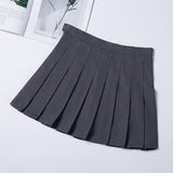 Skirt Za Woman 2022 Summer Mini Checkered Women Elastic A Line High Waist Plaid College Style Black E Girl