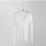 Tshirt Women T Shirt 2021 Spring Summer T-Shirt Women Tops Korean Long Sleeve Vetement Femme Ropa Mujer Kawaii