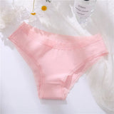 Women Cotton Briefs Sexy Lace Panties Low Waist Underpants Comfortable Girls Underwear Panty Lingerie