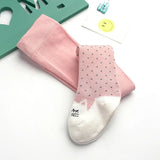 0 to 3 Yrs Lovely Kitten Tights For Baby Girls Dot Toddler Kids Pantyhose Soft Cotton Cat Children Trousers