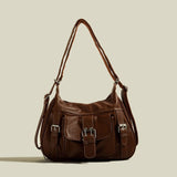 Vintage Pu Leather Y2K Crossbody Bag-Outfit