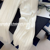 Pantsuit Set Fashion Simple Solid Color Camis Loose Wide leg Pants Tops + Trousers 2 Piece Set Summer Casual