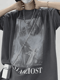 Men's Mist Ghost Graphic Tee- Outfit