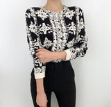 Autumn 2020 Embroidered Sweater Cardigan Women Button Up Knitted Sweater Long Sleeve Korean Fashion
