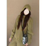 Three-Home Folds Solid-Colored Fashion Hand Embroidered Belted Elegant