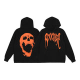 Brand Sweater Keel Smoke Couple Skull Men And Women Loose High Street Pure Cotton