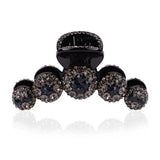 Big Rhinestone Hair Claws Crab Hairpins Crystal Hair Clips Barrettes Ponytail Girls Hair Accessories Ornaments