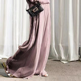 Autumn Two Piece Wide Leg Pant Suits 2022 Women Tracksuit Sets Casual Single Breasted Female Turn Down Collar Shirts