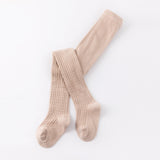 to 8 Years Autumn Solid Color Tights for Girls Combed Cotton Tights for Kids 6 Colors White Toddlers Pantyhose Baby
