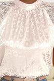 Sexy Lace Blouses Summer Solid Pink Shirts 2023 Elegant Stand Collar Top Lady Loose Shirt Womens Blusas Mujer