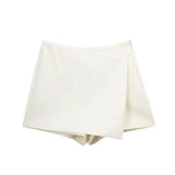 New Multi-Color Asymmetric Fashion Joker Foreign Style Skirt