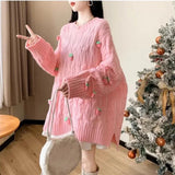 Strawberry Tassel Sweater- Outfit