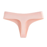 Sexy Women Thongs G String Seamless Panties Low-Rise Ladies T-back Comfortable Lingerie Female Underwear Drop