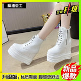 Women's Shoes 2025 Autumn And Winter Martin Boots With Loose Cake Thick-Sided Short Boots Round Head Fashion Women's