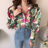 Style Vintage New Spring Summer Autumn Hot Selling Women's Fashion Casual Ladies Print