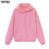 Womens Tracksuits Hooded Sweatshirts 2021 Autumn Winter Fleece Oversize Hoodies Solid Pullovers Jackets Unisex