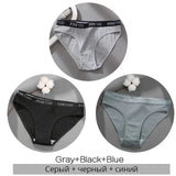 Cotton Women's Panties Panty Sexy Panties Female Underpants Solid Color Panty Intimates Women Lingerie