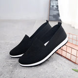 Women Casual Shoes Light Sneakers Breathable Mesh Summer knitted Vulcanized Shoes Plus Size woman flats Shoes Flying net