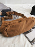 Large Canvas Satchel Bag- Outfit