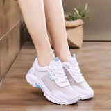 Breathable Mesh Sneakers Women 2025 Shoes Children Students White Shoes Korean Version Casual Fashion Small White Shoes