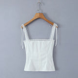 New Solid Color Lace Lace Trim Small Sling