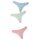 G-string Panties Cotton Women's Underwear Sexy Panties Female Underpants Thong Solid Color Panty Lingerie T Back