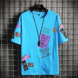 T-Shirt Men's Spring and Summer 2022 New Casual Trend Pure Cotton Tide Brand Ice Silk Men's Bottoming