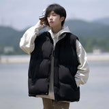 Cotton Vest Men's 2025 New Winter Shoulder Warm Boys Vest Cotton