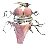 2022 Sexy Love Drawstring Tied Hard Cup