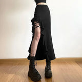 Summer New Women's Solid Color Body Street Fashion High-Waisted Hip Open