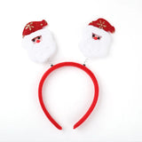 New Year Women Girls Cute Christmas Antlers Santa Claus Hairbands Sweet Hair Decorate Headband Fashion Hair