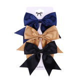 4.52inches Solid Color Bows Hair Clips For Cute Gilrs Handmade Hairpins Barrettes Headwear Kids Hair Accessories