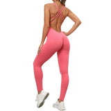 Zingj Butt Yoga Pants Quick Dry Tight Running Sports Peach Hip Pants No Awkward Line Fitness Jumpsuit-Outfit