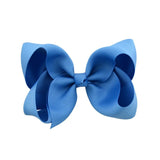 Solid Grosgrain Ribbon Hair Bows With Clip For Cute Girls Handmade Hair Clips Barrettes Hairpins Kids Hair