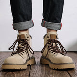 Zingj Wind Martin Boots Overalls Fashion Shoes 2023 New Autumn And Winter Platform Overalls Rhubarb Boots