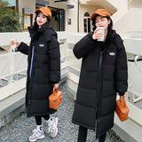 2024 New Oversize Down Cotton Clothes Female In The Long Small Winter Thick Cotton-Padded Clothes Cotton-Padded Jacket Coat-Outfit