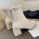 Martin Zippered Female Children Coarse And Women's Short Boots And New Boots After The Boots 2025 Square