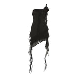 Spring Fashion Trend Women's New Shoulder Bag Hips Body-Daughted Ribbon