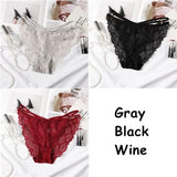 Hot Lace Transparent Panties New Sexy Women Underwear Lingerie Briefs High Quality Low Waist Women's Underpantes