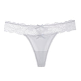 Women's Underwear Lace Hollow Out Panties Cross Bandage Seamless Underpant Low Waist Lingerie Seduction