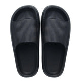 Women's Home Slippers Pure Color Platform Summer Indoor Fashion Couple Non Slip Slipper Female Outdoor Bath